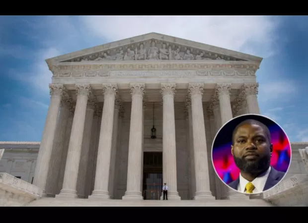Byron Donalds is asking the Supreme Court to step in and address the verdict in Trump's hush money case.