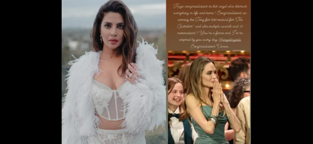 Priyanka Chopra finds daily inspiration in Angelina Jolie, whom she considers an 