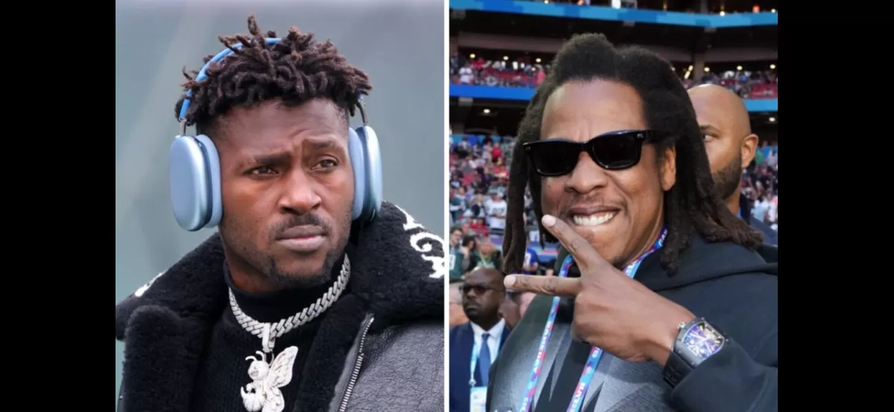 Antonio Brown calls out Jay-Z for performing at events for the wealthy but not at hip-hop events.