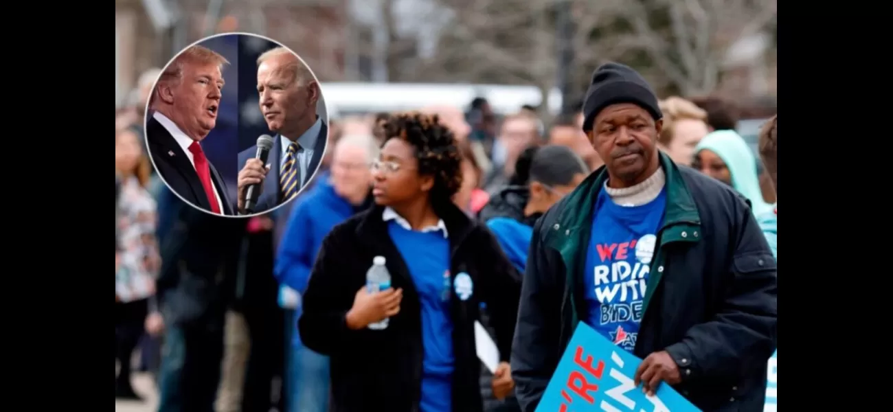 Black voters are dissatisfied with Joe Biden, but dislike Donald Trump even more, according to a recent poll.