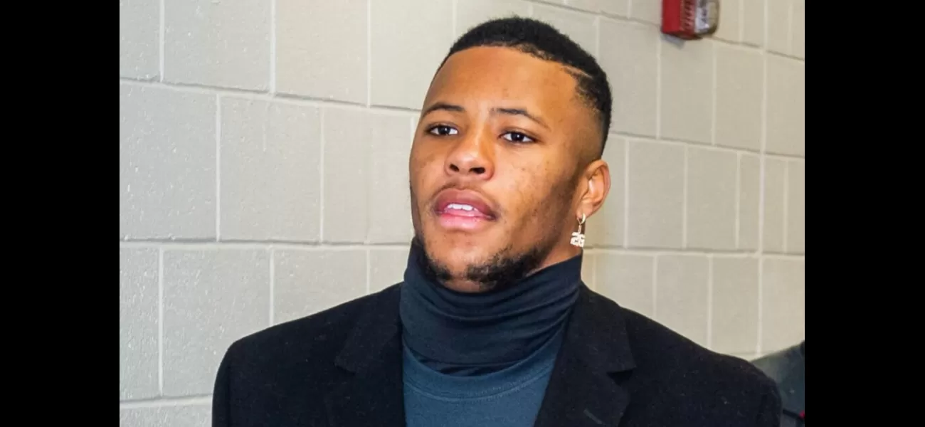 Saquon Barkley's net worth is around $32 million after joining the Philadelphia Eagles.