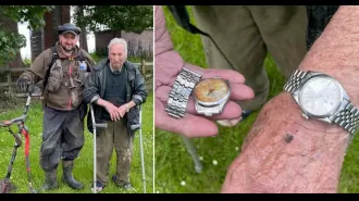 50 years ago, a cow ate a Rolex watch and it was recently found in a surprising location.