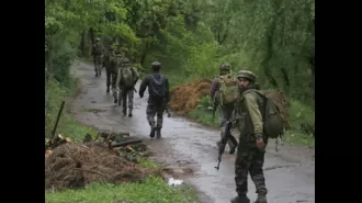 Security forces and terrorists engaged in gunfire in Poonch, Jammu and Kashmir.