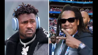 Antonio Brown calls out Jay-Z for performing at events for the wealthy but not at hip-hop events.