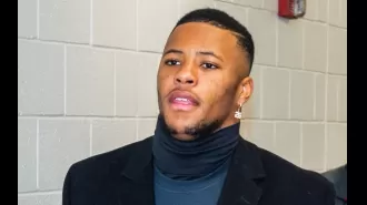 Saquon Barkley's net worth is around $32 million after joining the Philadelphia Eagles.