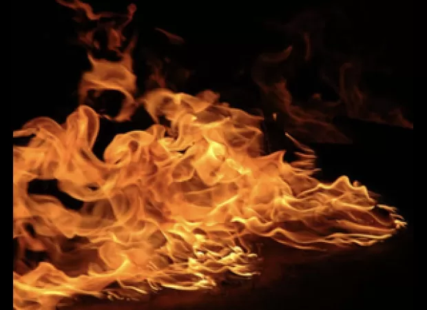 Eight people died in a fire at a hospital in Iran.