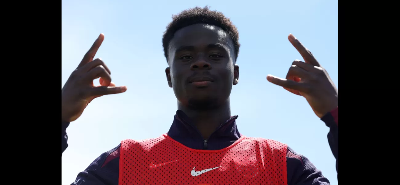 Ferdinand suggests Saka could play a different role if he can't play against Denmark in Euro 2024.