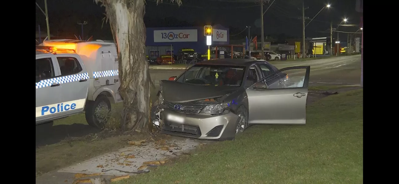 Man is arrested following a dramatic car theft involving armed men.