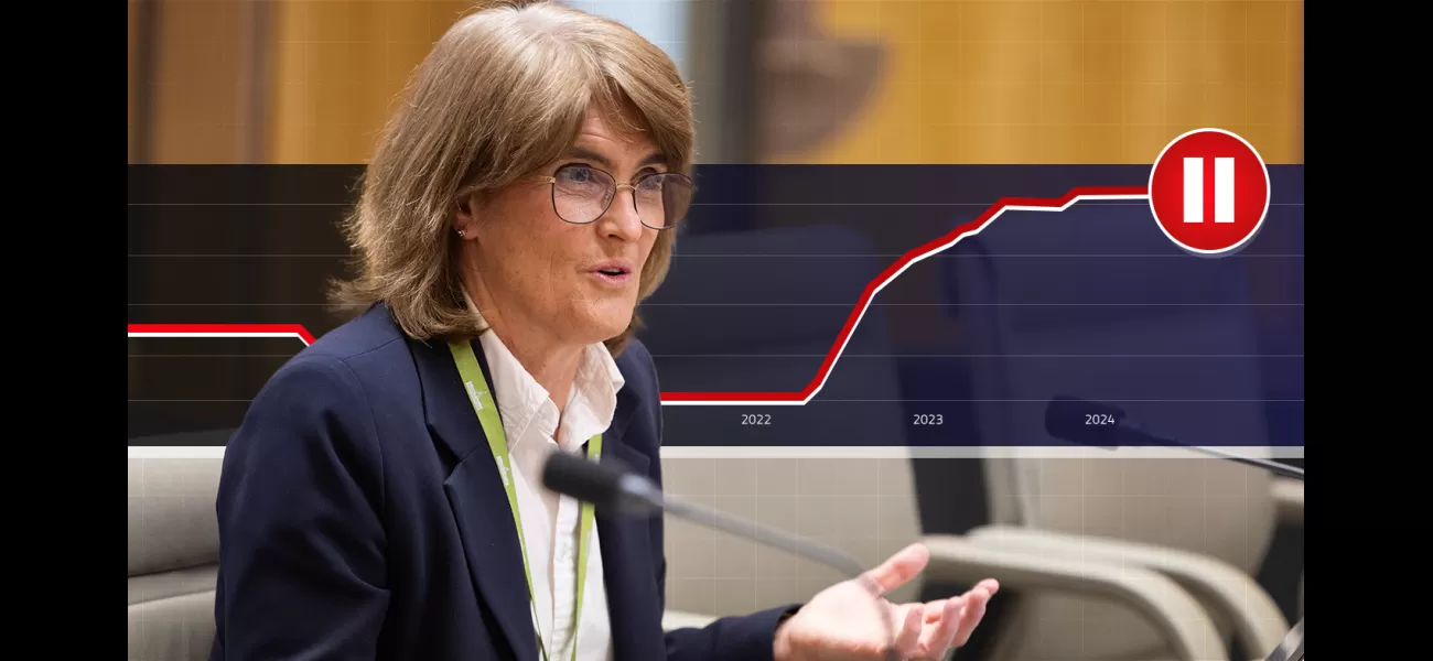 RBA cautions that favorable circumstances are needed to maintain current rates after decision to keep them steady.
