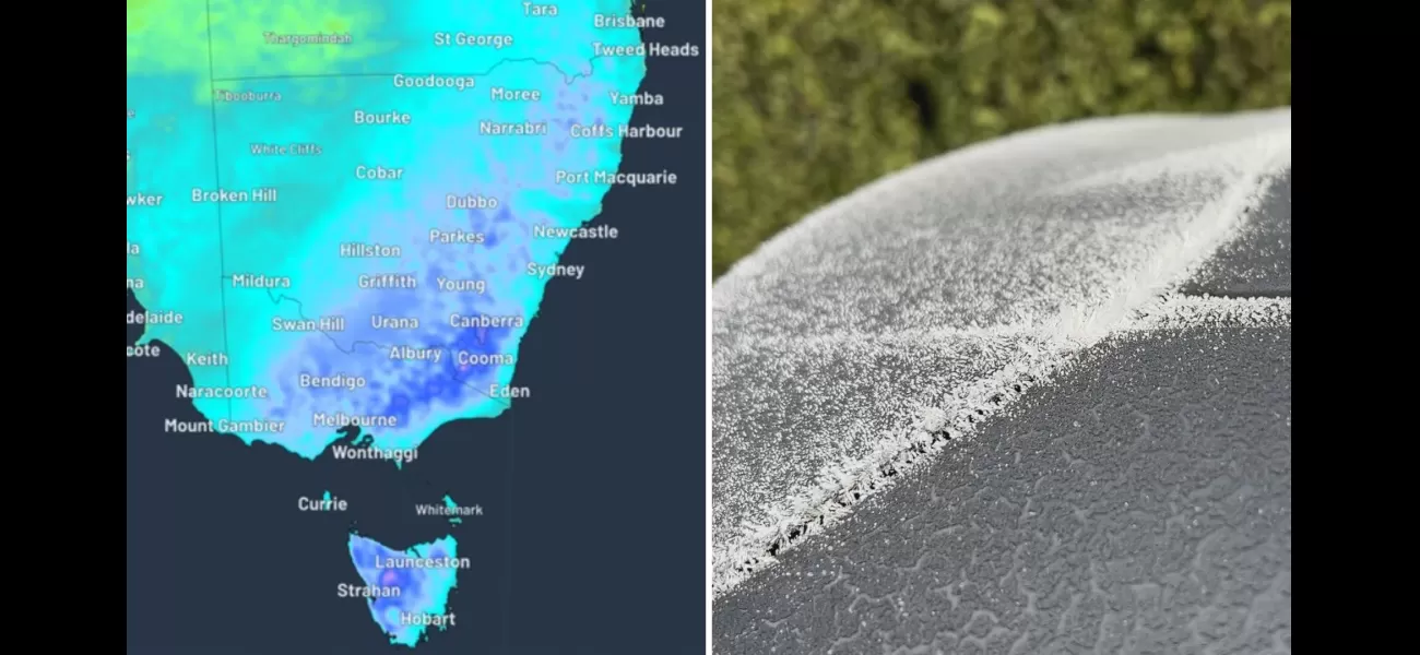 Many Australians experience the coldest June morning in nearly 20 years.