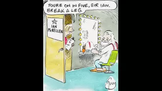 Guy Venables creates witty and humorous cartoon strips for the Metro newspaper.