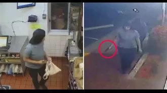 A McDonald's employee fired a gun at customers in the drive-thru who were upset about their incorrect order.