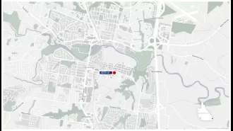 Police shot a man in northern Brisbane.
