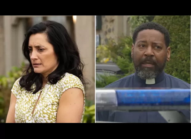 A long-term Emmerdale couple ends their relationship after two decades due to lack of trust.