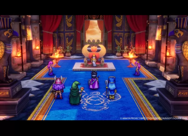 A first look at the Dragon Quest 3 HD-2D Remake, a modern take on retro gaming.