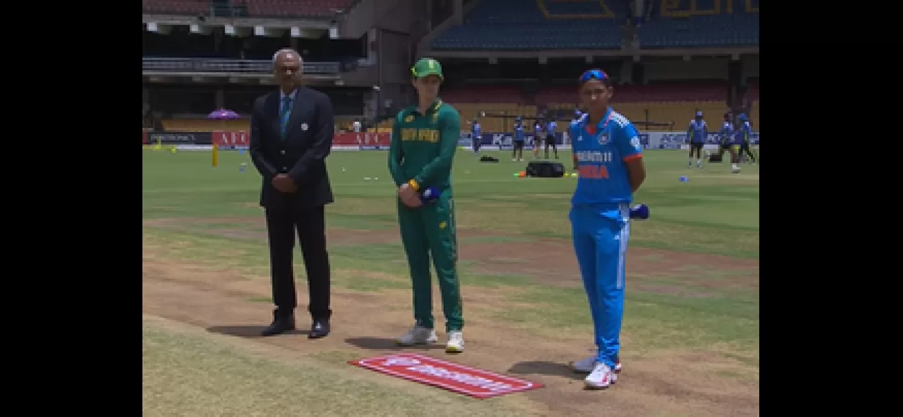 South Africa women choose to field first against India in the 2nd ODI.