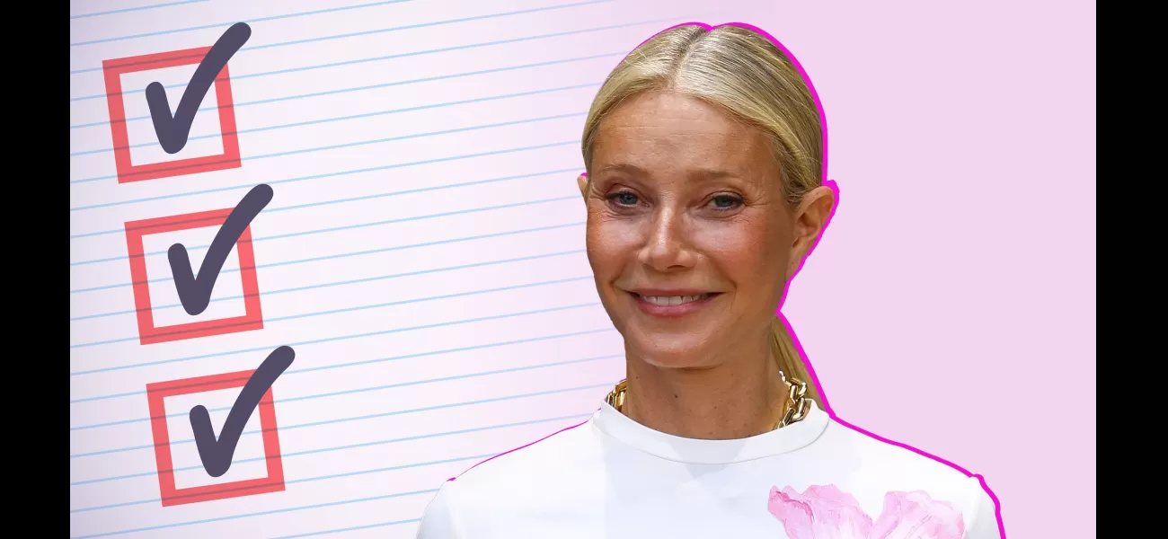 Gwyneth Paltrow's tips for finding a good husband are surprisingly sensible.
