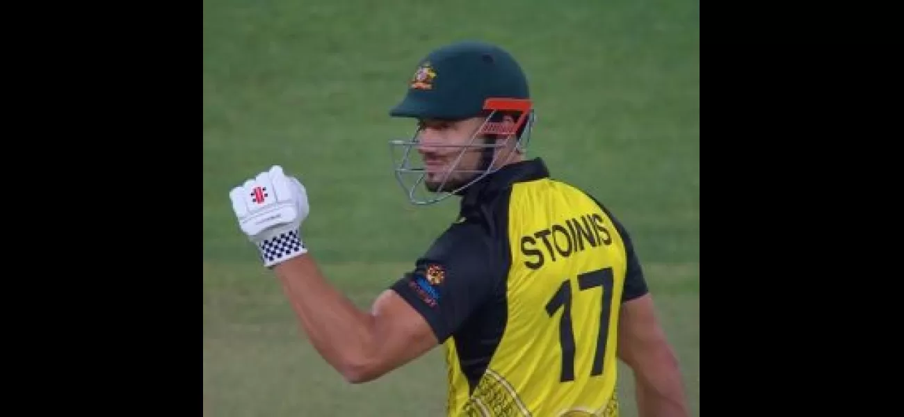 Marcus Stoinis is now ranked as the top player in the latest ICC T20I rankings.