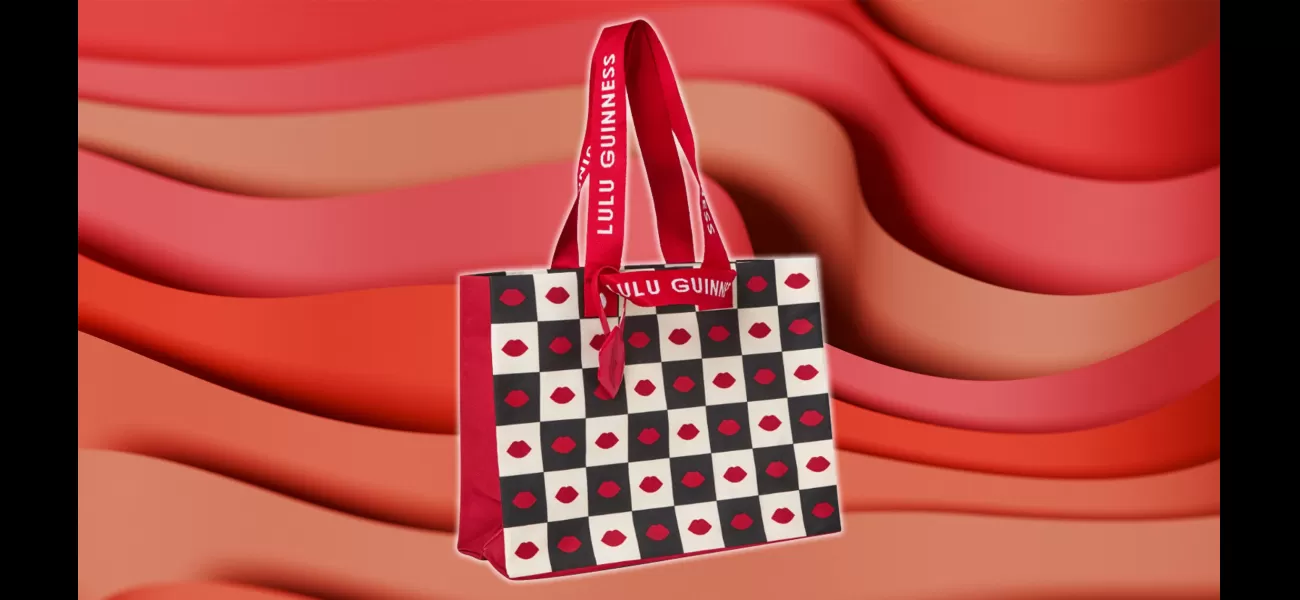 Get the new limited edition Waitrose x Lulu Guinness tote bag for only £12 before it's gone.