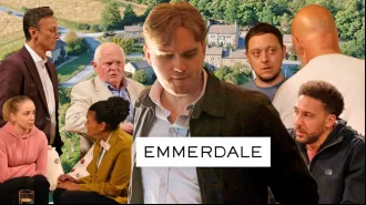 Tom King's storyline in Emmerdale reaches a climax as he is imprisoned in a series of 18 pictures.