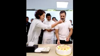 People are sending birthday wishes to Rahul Gandhi, with Congress members Priyanka and Kharge also joining in.