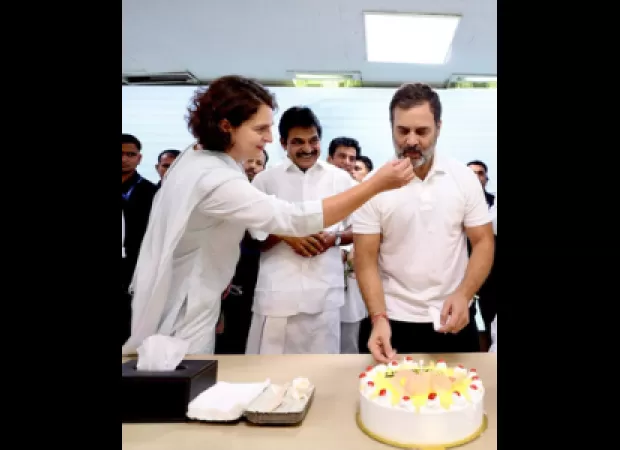 People are sending birthday wishes to Rahul Gandhi, with Congress members Priyanka and Kharge also joining in.