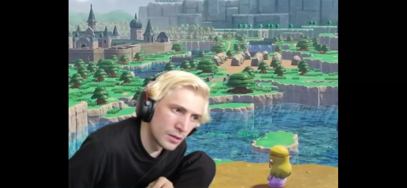xQc expresses dislike for Zelda games and criticizes Echoes Of Wisdom.