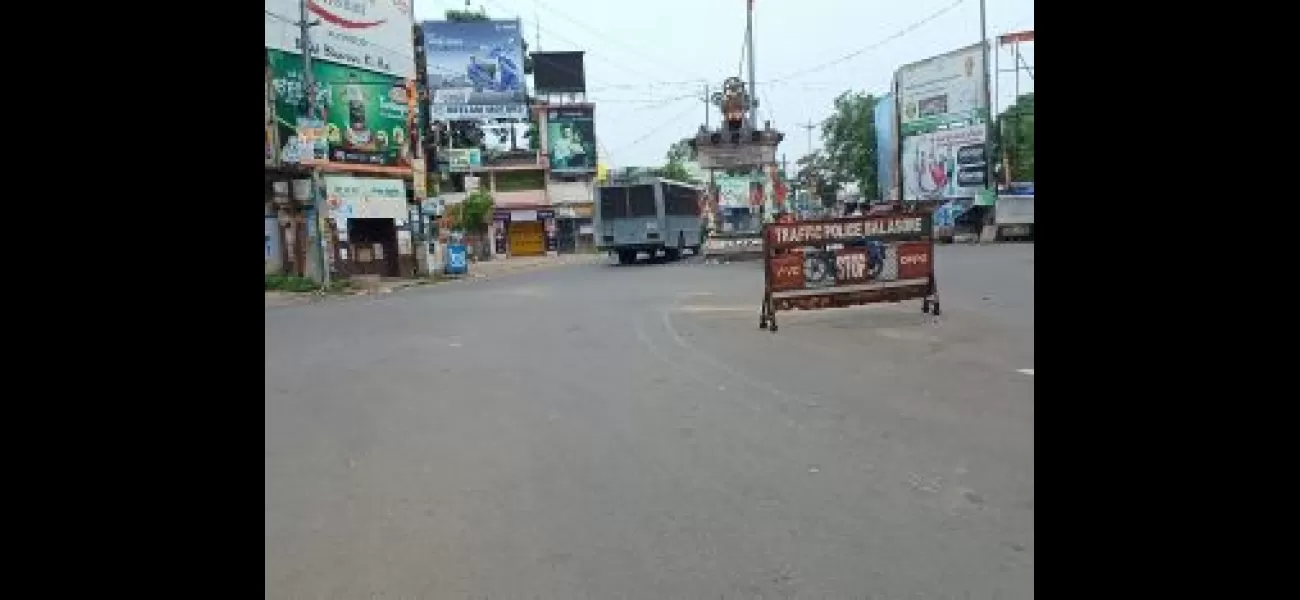 Curfew in Balasore extended until midnight on Thursday.