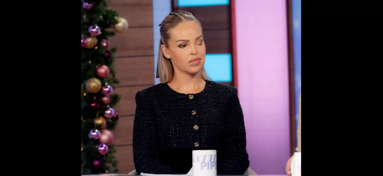 A TV personality is disappointed by unexpected issues following an eye surgery.
