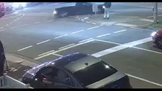 A 13-year-old boy was hurt in a hit-and-run on a street in Melbourne.