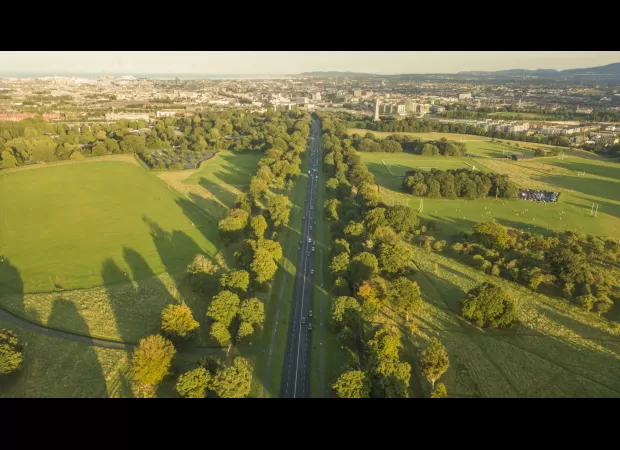 Three homosexual males were pursued by men wielding knives in a public park.