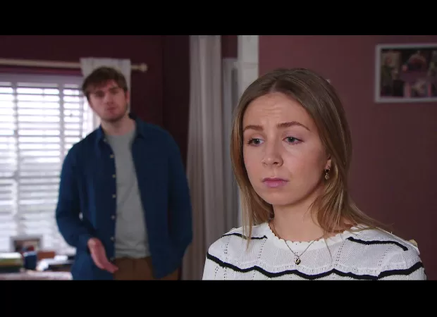 Emmerdale reveals how Tom King discovers Belle's abortion and she's at risk.