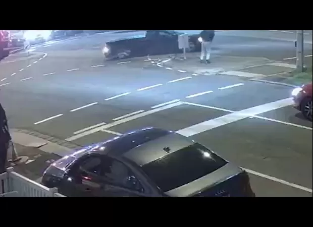 A 13-year-old boy was hurt in a hit-and-run on a street in Melbourne.