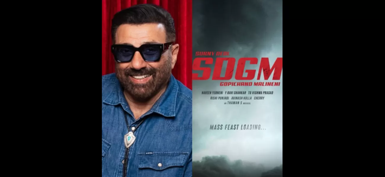 Sunny Deol joins Gopichand Malineni for a major action film.