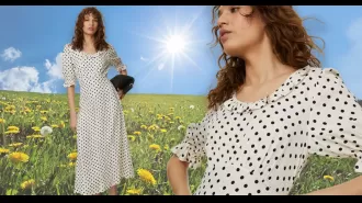 Shoppers love this £35 'Bridgerton-inspired' M&S dress for its versatility.