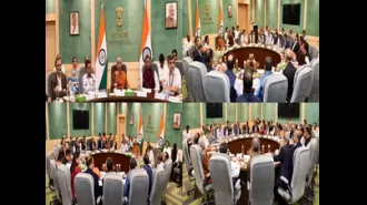 Finance Minister Nirmala Sitharaman meets with Indian business leaders to discuss upcoming budget.