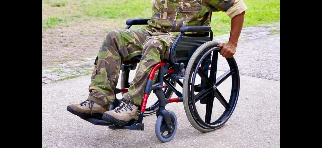 An ex-soldier is accused of pretending to be paralyzed in order to receive over $750K in benefits.