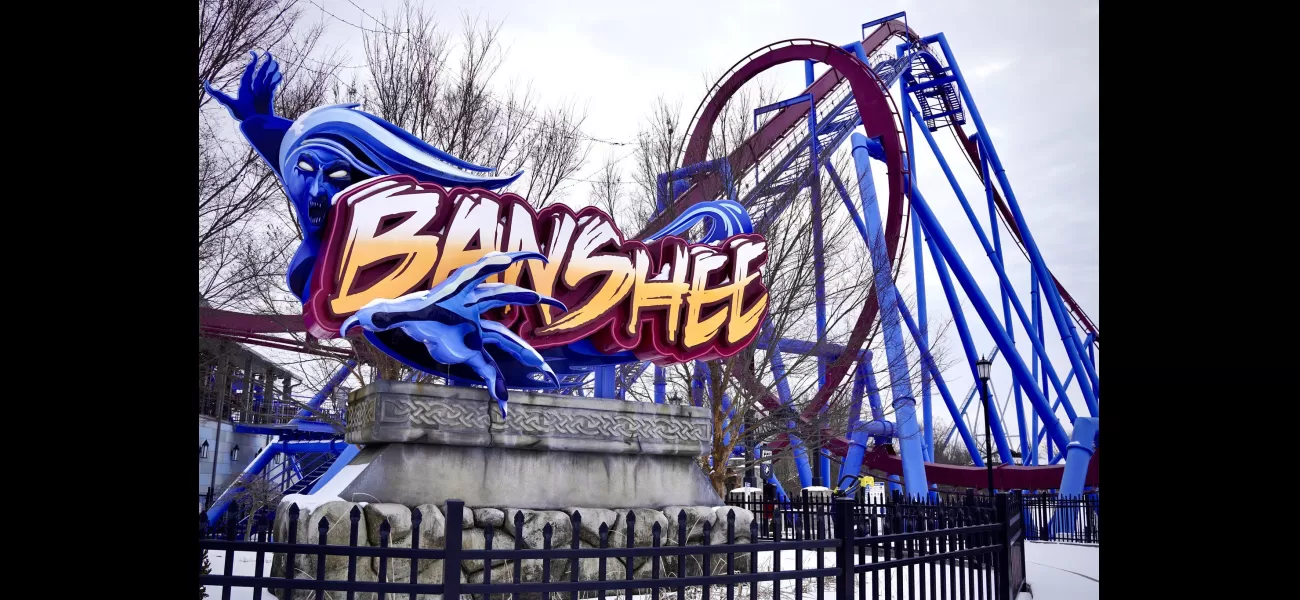 Man hit by longest upside-down roller coaster at amusement park