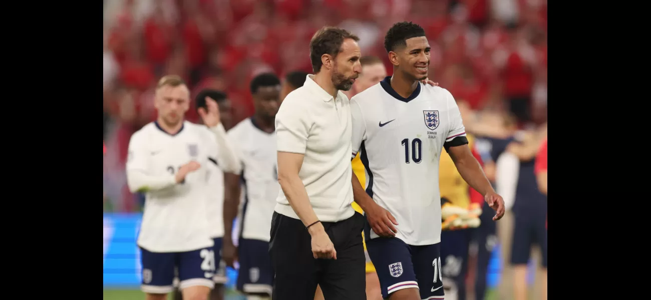 How can England advance to Euro 2024 knockout rounds following their draw with Denmark?