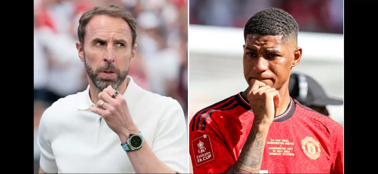 Rashford's sibling takes jab at Southgate after England ties with Denmark.