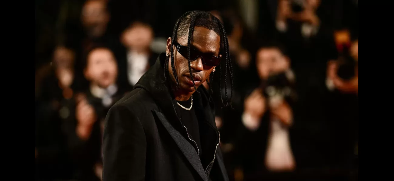 Rapper Travis Scott charged with disorderly intoxication and trespassing.