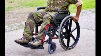 An ex-soldier is accused of pretending to be paralyzed in order to receive over $750K in benefits.