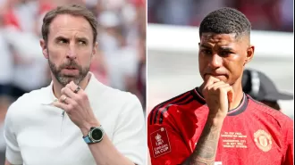 Rashford's sibling takes jab at Southgate after England ties with Denmark.