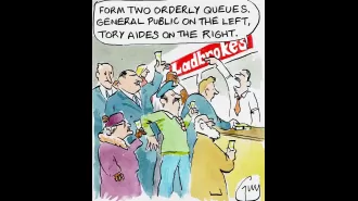 Guy Venables' Metro cartoon is a popular daily comic strip.