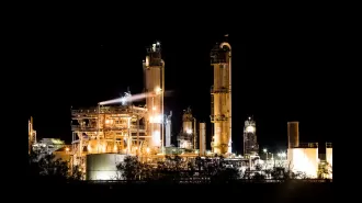 Recent drop in temperature causes concern about possible shortage in gas supply for next few months.