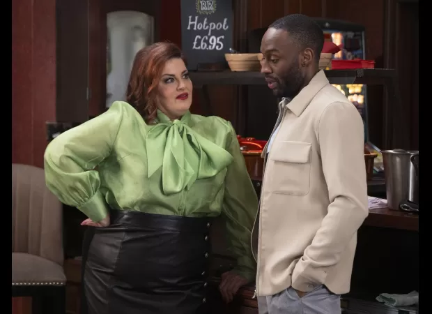 New Coronation Street couple's relationship in jeopardy after only a few weeks of dating.