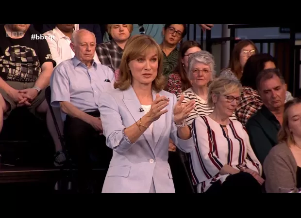 Viewers of BBC Question Time criticize Fiona Bruce as the 