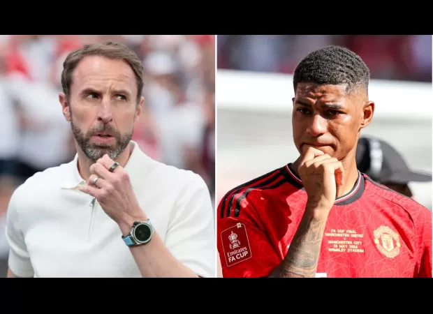 Rashford's sibling takes jab at Southgate after England ties with Denmark.