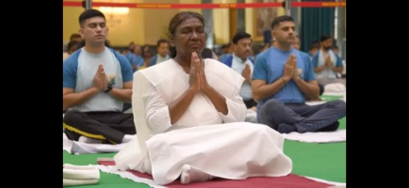 The President of India believes that yoga is a special contribution from India to the world.