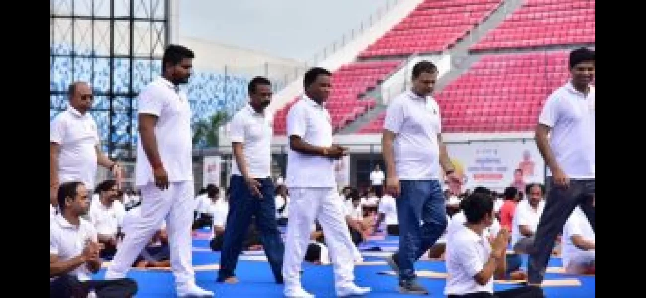 Odisha's chief minister leads the state's celebration of the 10th International Yoga Day.